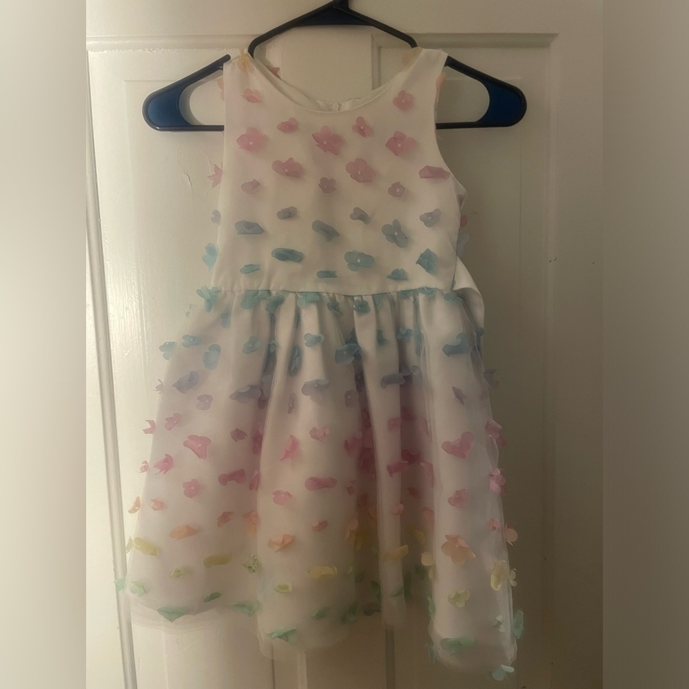Multicolor Flower flare dress. Size 6x from lucky penny